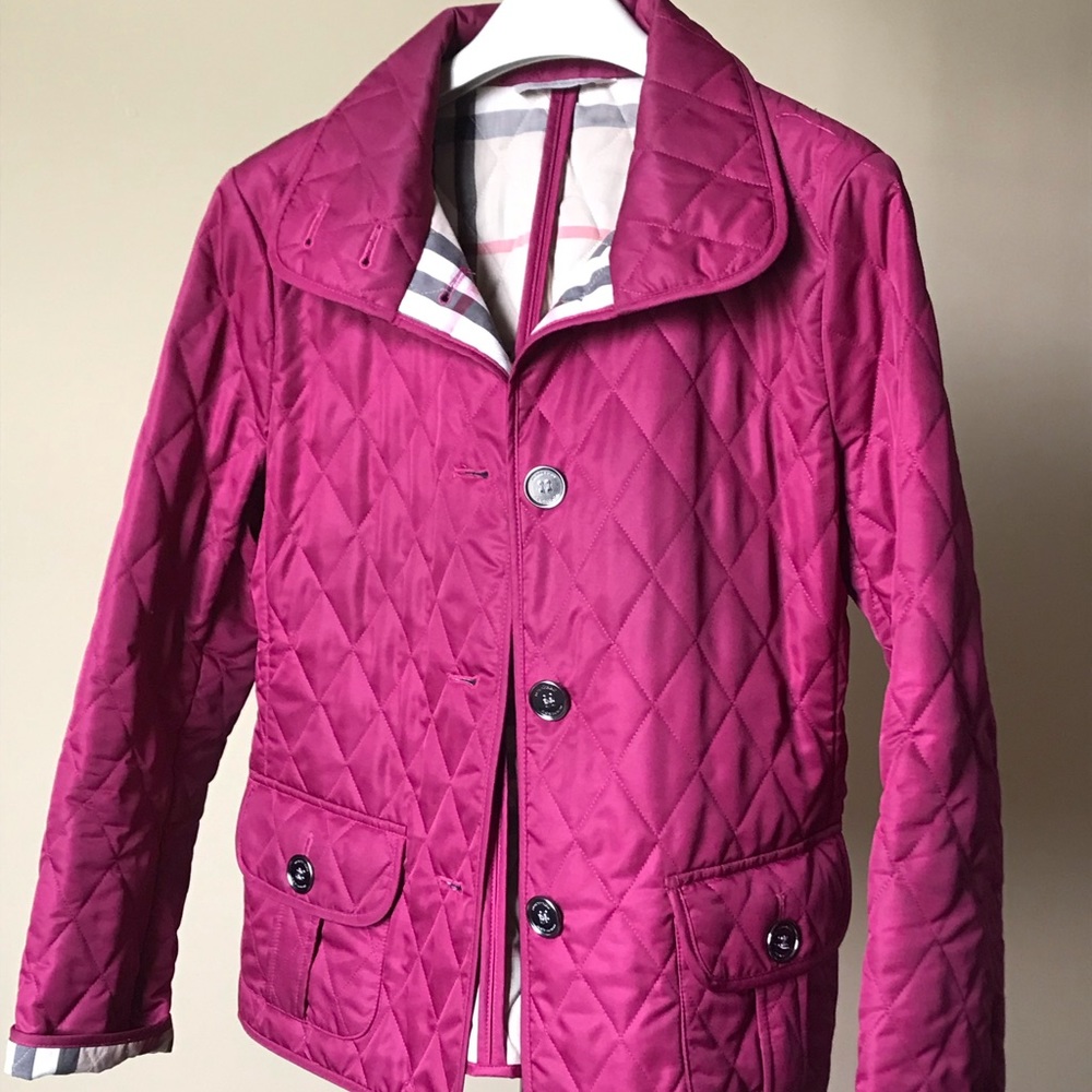 Burberry Pink Jacket
